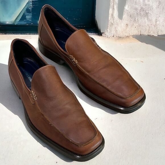 Johnston & Murphy Venetian Loafers Mens Size 9.5M - Picture 1 of 16